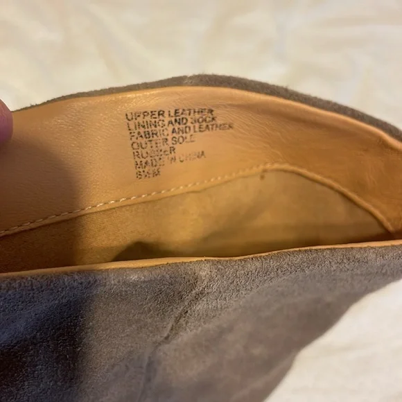 Banana Republic Suede slouchy short boots - Picture 4 of 6